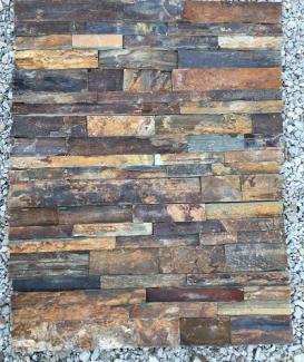 1120W slate veneer stone wall cladding panel