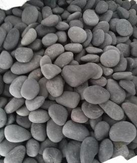 Honed Black Pebble Stone